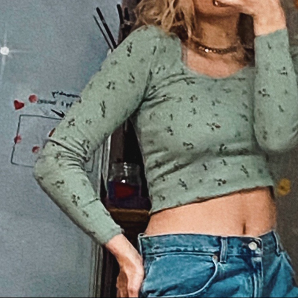 me to we long sleeve top